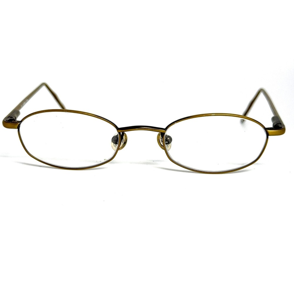 Converse All Star Doo Wop Khaki Green Oval Metal Eyeglass Frames 46-19-135